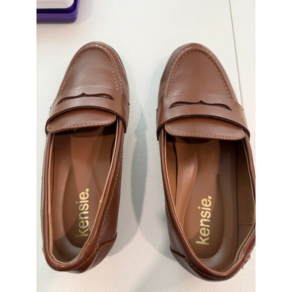 Kensie Brown Gitty Loafers Lightweight Comfort Slip‑On Shoes Women’s 6 NWOT - Picture 8 of 9